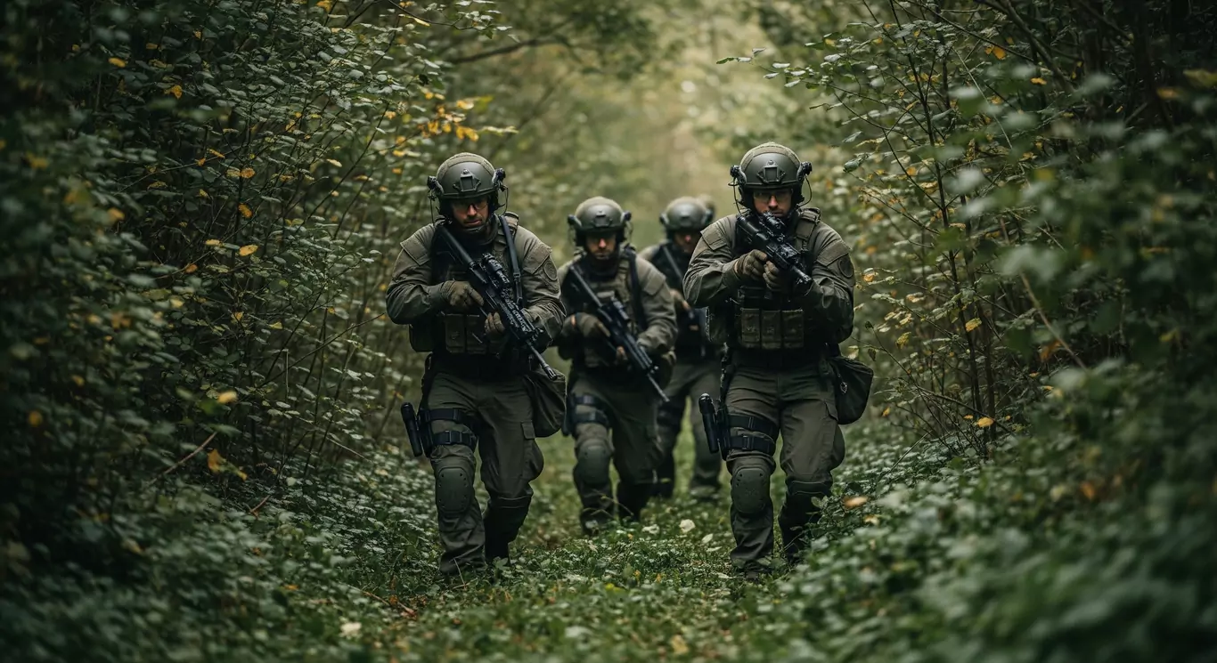 żołnierze zielona taktyka