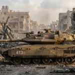 Merkava – izraelski czołg doskonały do walki w mieście bas3_merkava