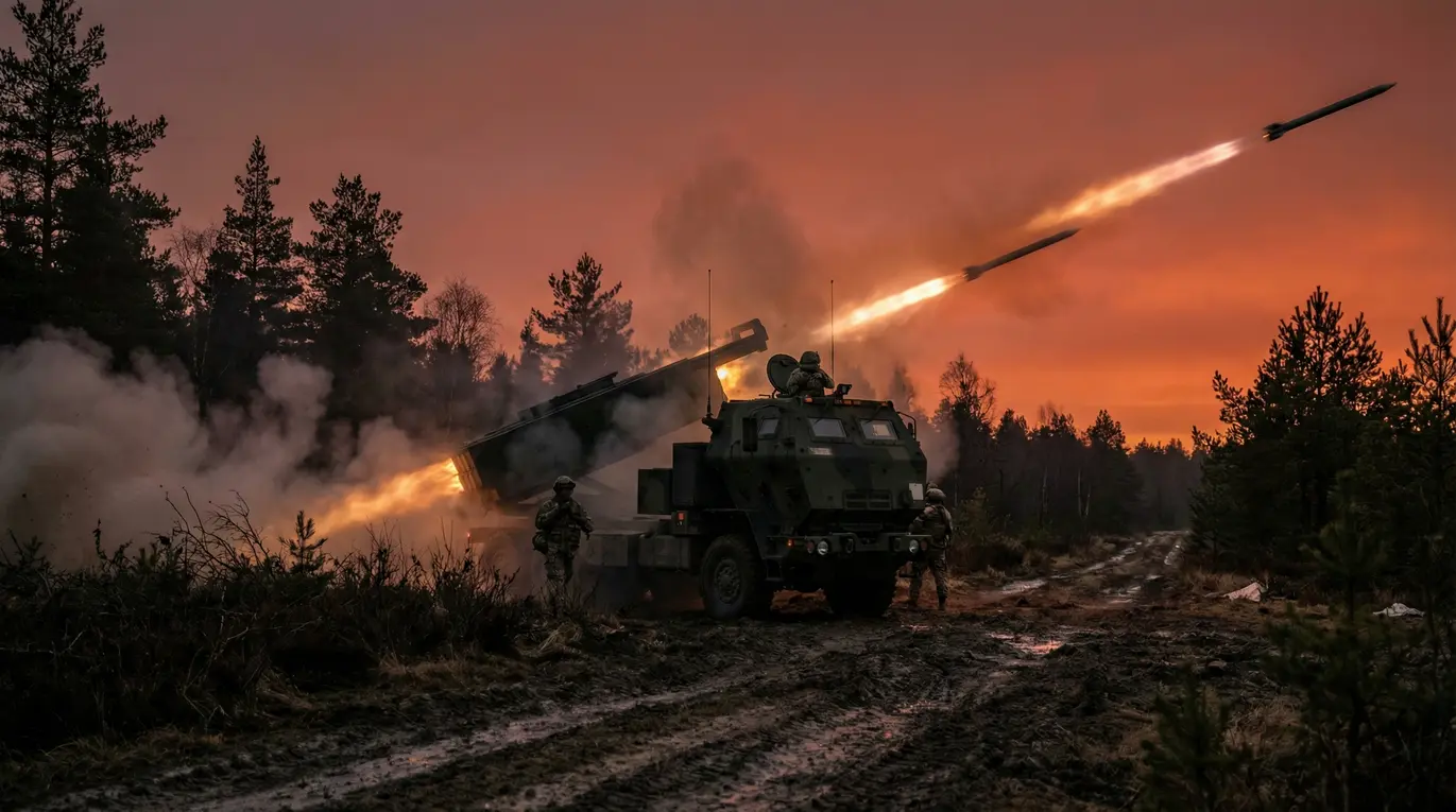 HIMARS M142 wyposażony w zaawansowane wyrzutnie rakietowe