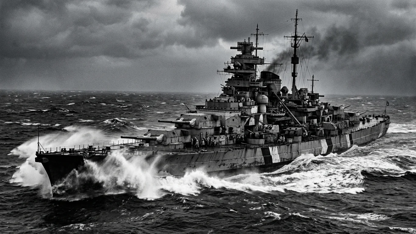 Pancernik Bismarck – najgroźniejszy okręt Kriegsmarine