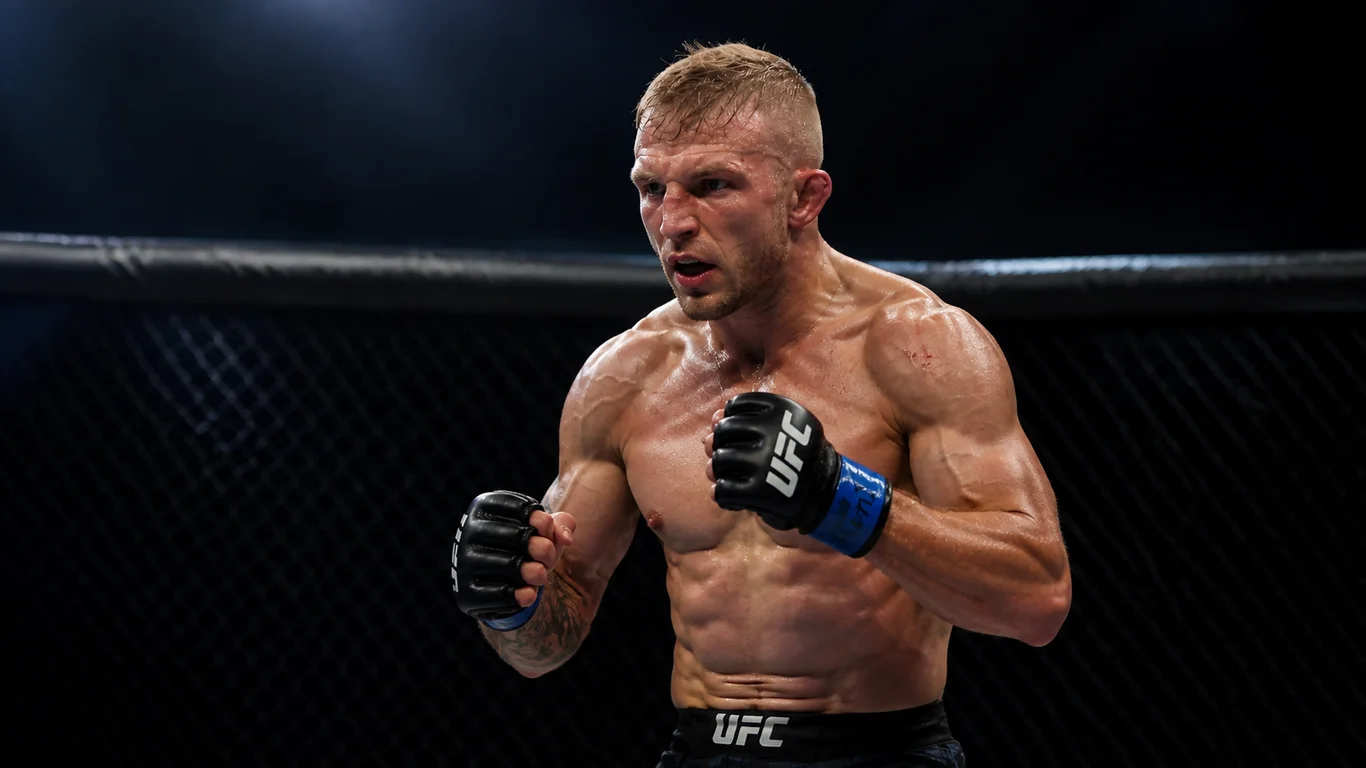 T.J. Dillashaw podczas wydarzenia UFC.